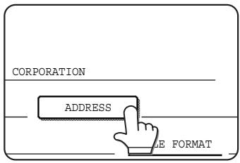 CORPORATION ADDRESS SCALE FORMAT