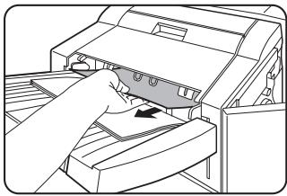 SHARP DM-3551 - Open the front cover. - 3