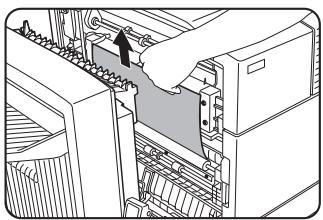 SHARP DM-3551 - Remove the misfed paper. - 1
