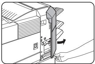 SHARP DM-3551 - Open the front cover. - 1