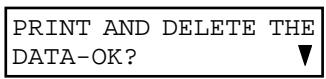 SHARP DM-3551 - Select execution of printing, cancellation of printing or data retention after printing, and then press the [OK] key. - 1