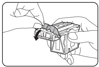 SHARP DM-3551 - Open the front cover and pull out the stapler unit. - 7