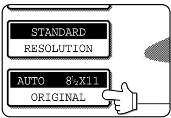 STANDARD RESOLUTION AUTO 8½X11 ORIGINAL