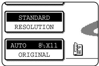 STANDARD RESOLUTION AUTO 8¹/₂X11 ORIGINAL