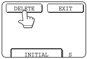 SHARP DM-3551 - EDITING AND DELETING ONE-TOUCH KEYS - 5