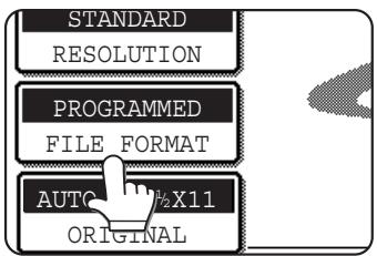 STANDARD RESOLUTION PROGRAMMED FILE FORMAT AUTO X11 ORIGINAL