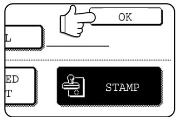 SHARP DM-3551 - TURNING ON THE VERIFICATION STAMP FUNCTION - 4