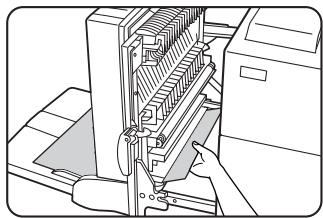 SHARP DM-3551 - Misfeed in the duplex module - 9