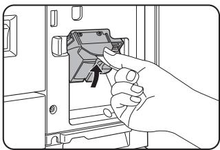 SHARP DM-3551 - Turn the staple unit to face up. - 1