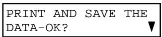 SHARP DM-3551 - Select execution of printing, cancellation of printing or data retention after printing, and then press the [OK] key. - 2