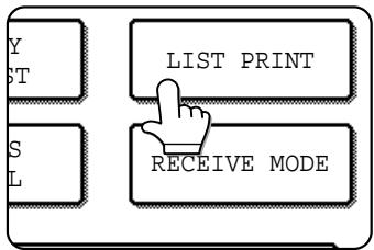 Y ST LIST PRINT S L RECEIVE MODE