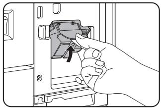 SHARP DM-3551 - Turn the staple unit to face up. - 1