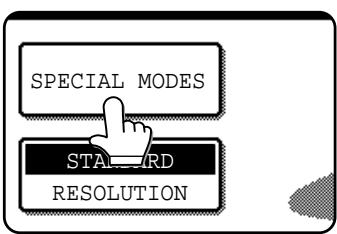 SPECIAL MODES STANDARD RESOLUTION