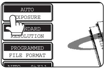 AUTO EXPOSURE STANDARD RESOLUTION PROGRAMMED FILE FORMAT AUTO 01.1.1