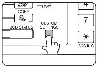COPY JOB STATUS CUSTOM SETTINGS DATA 4 7 * ACC.#-C