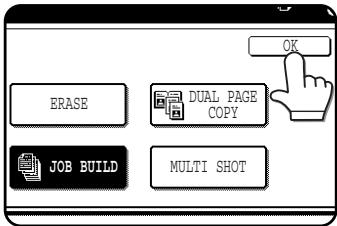 ERASE DUAL PAGE COPY JOB BUILD MULTI SHOT OK