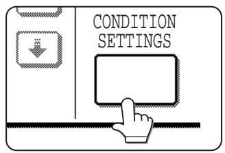CONDITION SETTINGS