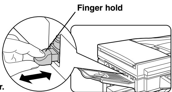 Finger hold