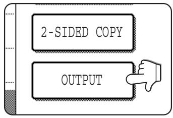 SHARP DM-3551 - Select the desired output mode (see below). - 1