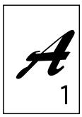 SHARP DM-3551 - Stapling position quick reference guide for duplex output - 1