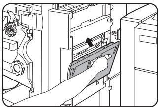 SHARP DM-3551 - Misfeed in the saddle stitch finisher - 12