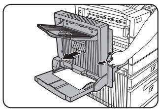 SHARP DM-3551 - Misfeed in the duplex module - 7
