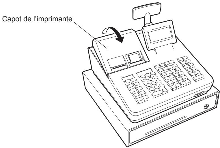 Capot de l'imprimante