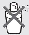 SHARP IG-CL15U - DO NOT USE the below items near the unit. - 1