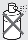 SHARP IG-CL15U - DO NOT USE the below items near the unit. - 3