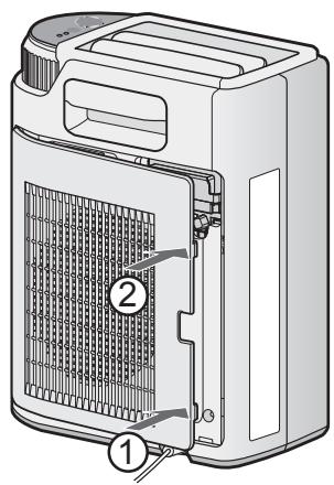 SHARP IG-CL15U - FILTER INSTALLATION - 1