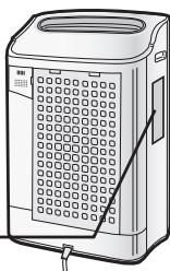 SHARP KC-850U - Complétez avec la date de début d'utilisation et mettez l'étiquette sur l'appareil comme guide de remplacement de filtres. - 1