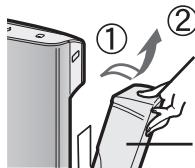 SHARP KC-850U - Retirez le réservoir d'eau et le bac d'humidification. - 1