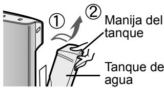 SHARP KC-850U - Retire el tanque de agua y la bandeja del humidificador. - 1