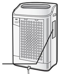 SHARP KC-850U - Fill in the usage start date and place on the unit as guide for when the filters should be replaced. - 1
