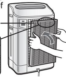 SHARP KC-850U - Install the True HEPA filter. Please make sure that the Tr - 2