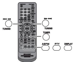 SHARP XL-HF151PHBK - Information provided by RDS - 1
