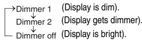 SHARP XL-HF151PHBK - Display brightness control - 1