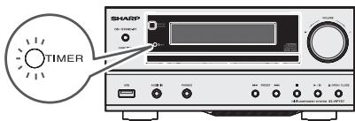 SHARP XL-HF151PHBK - Before setting timer: - 2