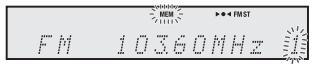 SHARP XL-HF151PHBK - ■ Memorising a station - 1