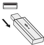 SHARP XL-HF201PHS - To remove USB memory device - 1