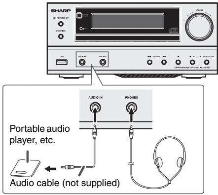 SHARP XL-HF201PHS - Sleep and timer playback: - 2