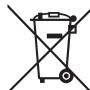 SHARP XL-HF201PHS - Information on Proper Disposal - 1