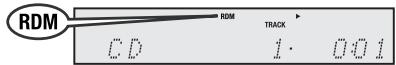 SHARP XL-HF201PHS - To cancel random play: - 1