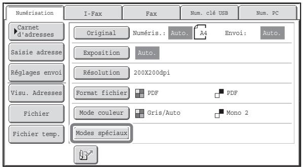 SHARP MX-2600N/3100N - MODES De numerisation speciaux - 1