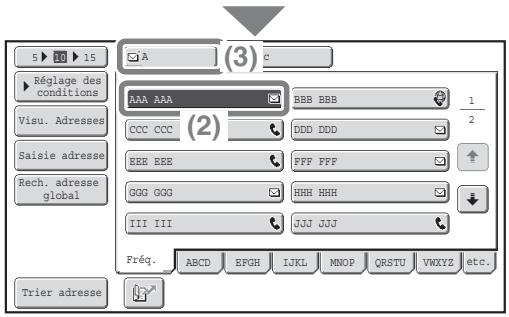 SHARP MX-2600N/3100N - Touches express - 2