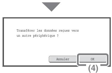 SHARP MX-2600N/3100N - Sélectionnez les réglages sur l'écran tactile. - 3