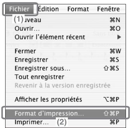 SHARP MX-2600N/3100N - Réglage du format de papier - 1