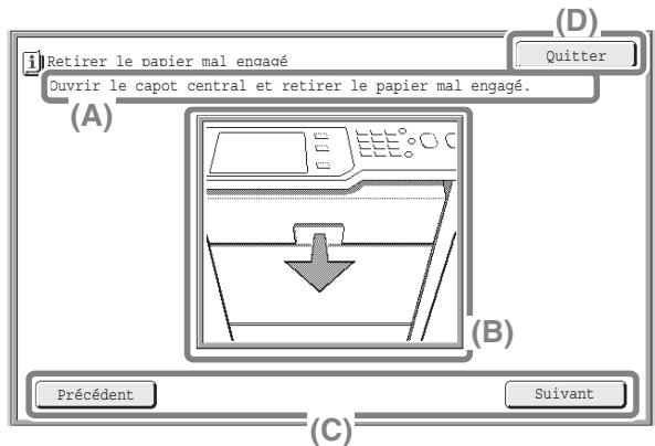 SHARP MX-2600N/3100N - Retrait du PAPIER MAL alimente - 2