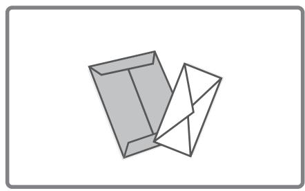 SHARP MX-2600N/3100N - Impression sur des enveloppes - 1