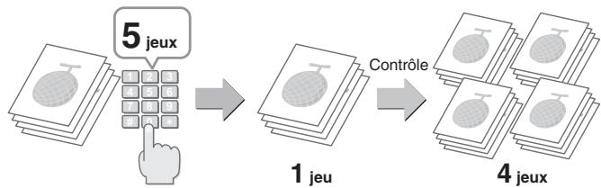 SHARP MX-2600N/3100N - Vérification des copies avant impression (épreuve) - 1